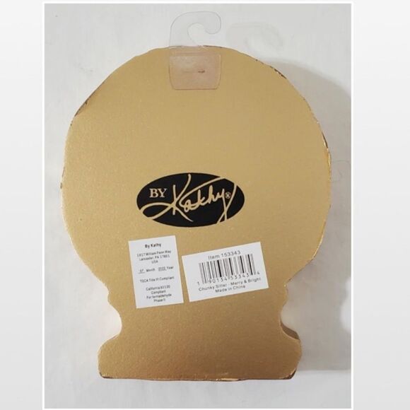 New Home Chunky Wood Snow Cabin Sitter Décor - Picture 6 of 9